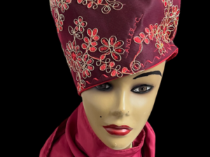 Coiffe prestige rouge